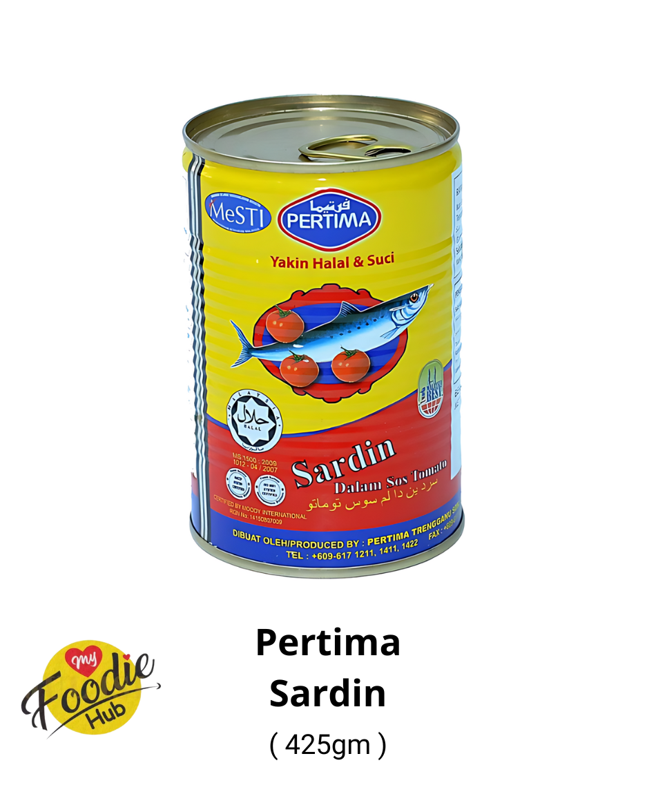 SARDIN PERTIMA 425GM (1X24 TIN )