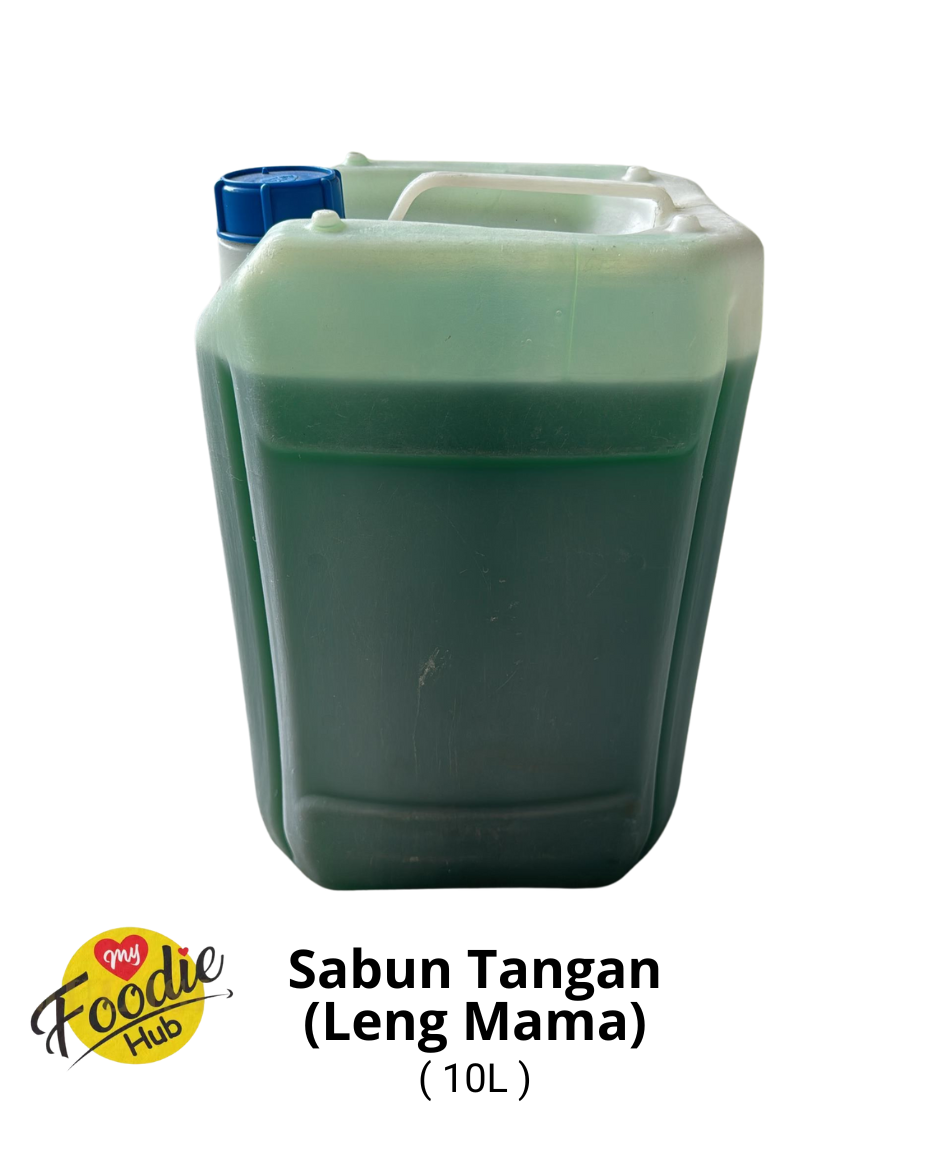 LENG MAMA SABUN TANGAN ( HIJAU ) 10 LITER