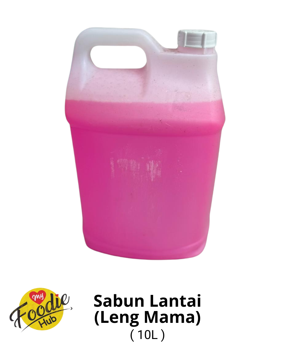 LENG MAMA SABUN LANTAI ( PINK ) 10 LITER