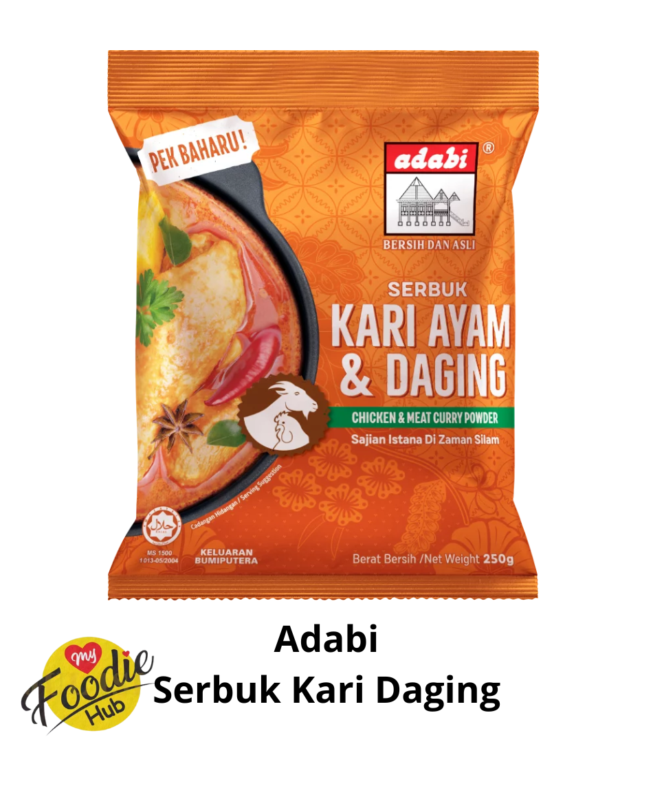 ADABI SERBUK KARI DAGING 1KG (1X10)