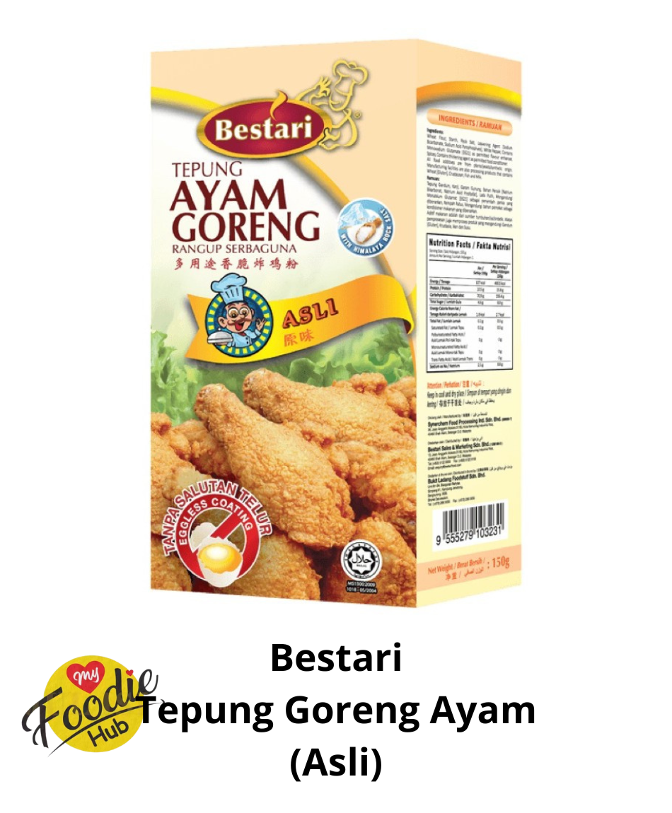 BESTARI TEPUNG GORENG AYAM 1KG (ASLI)