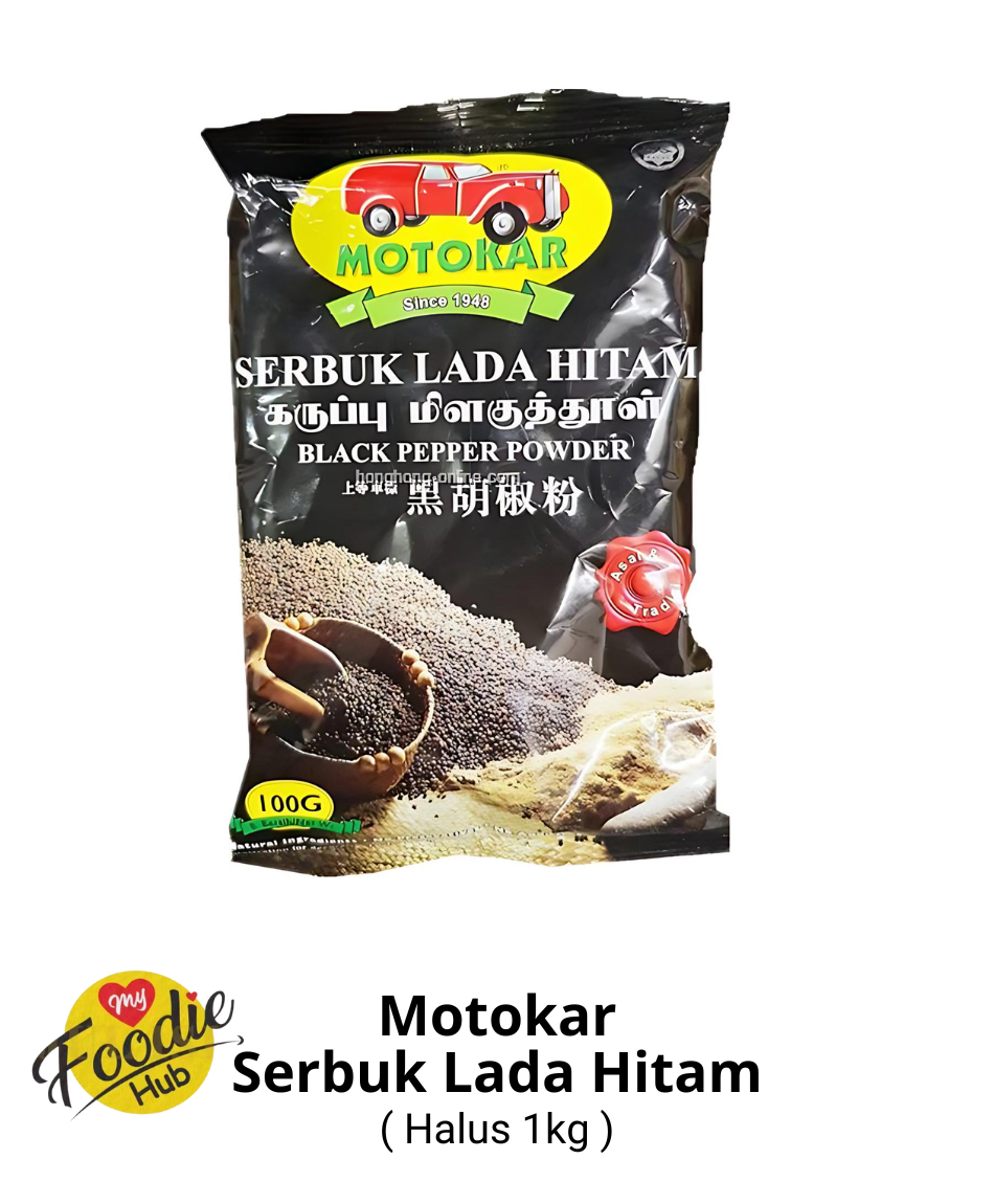 MTK SERBUK LADA HITAM HALUS 1KG (1X10)