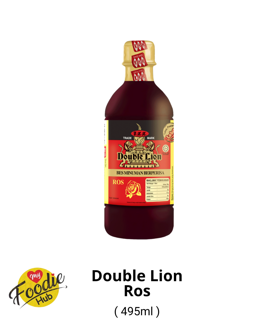 DOUBLE LION ROS 495ML(1X24)