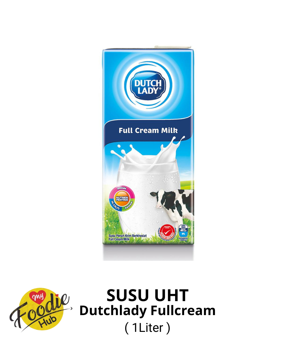 SUSU UHT DUTCHLADY FULL CREAM 1 LITER (1X