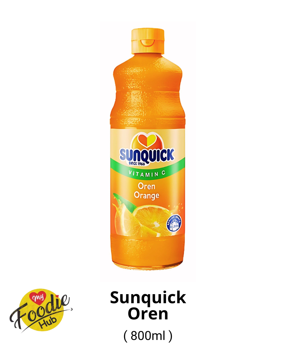 SUNQUICK OREN 800ML (1X6)