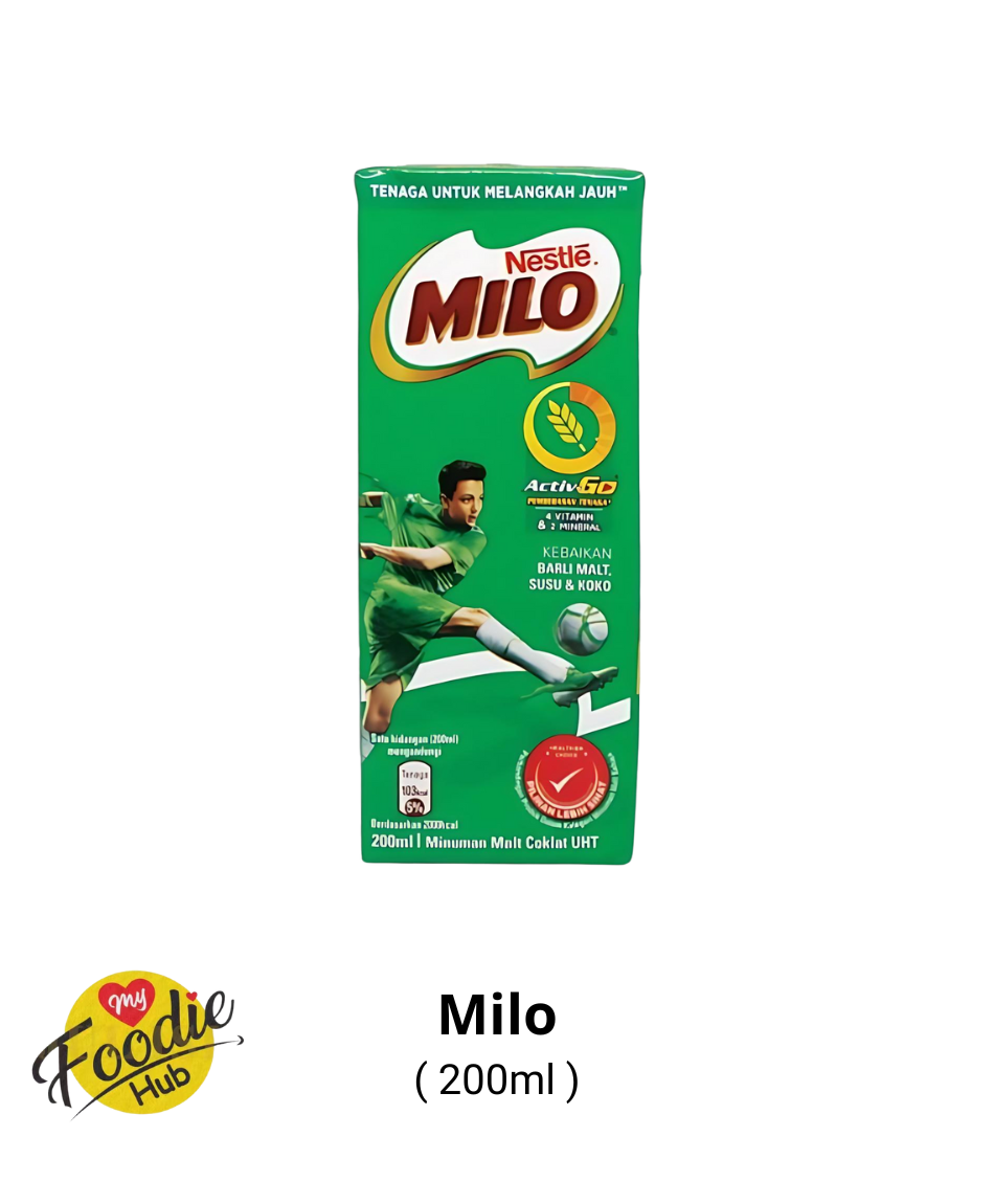 MILO 200ML ( 1 CTN X 24 PKT )