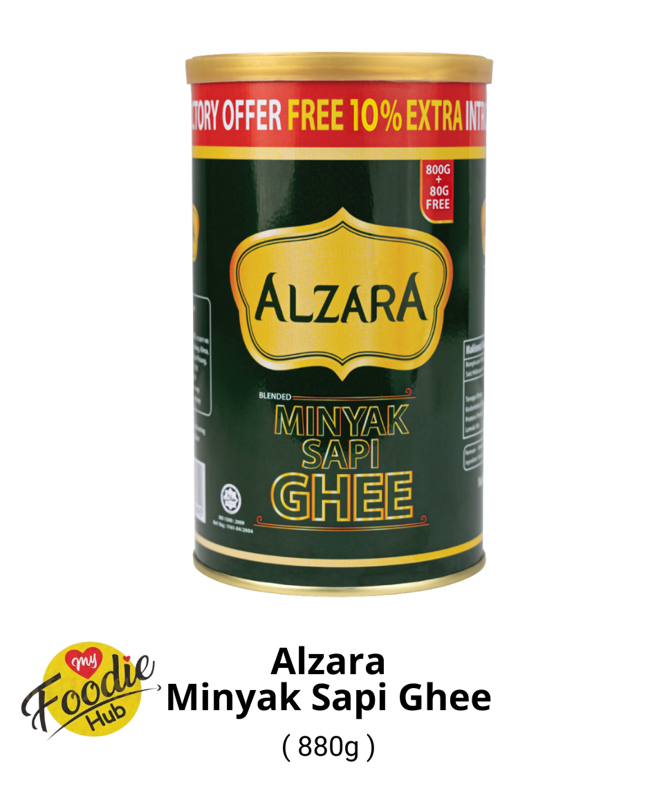 ALZARA BLENDED GHEE MINYAK SAPI 880GM