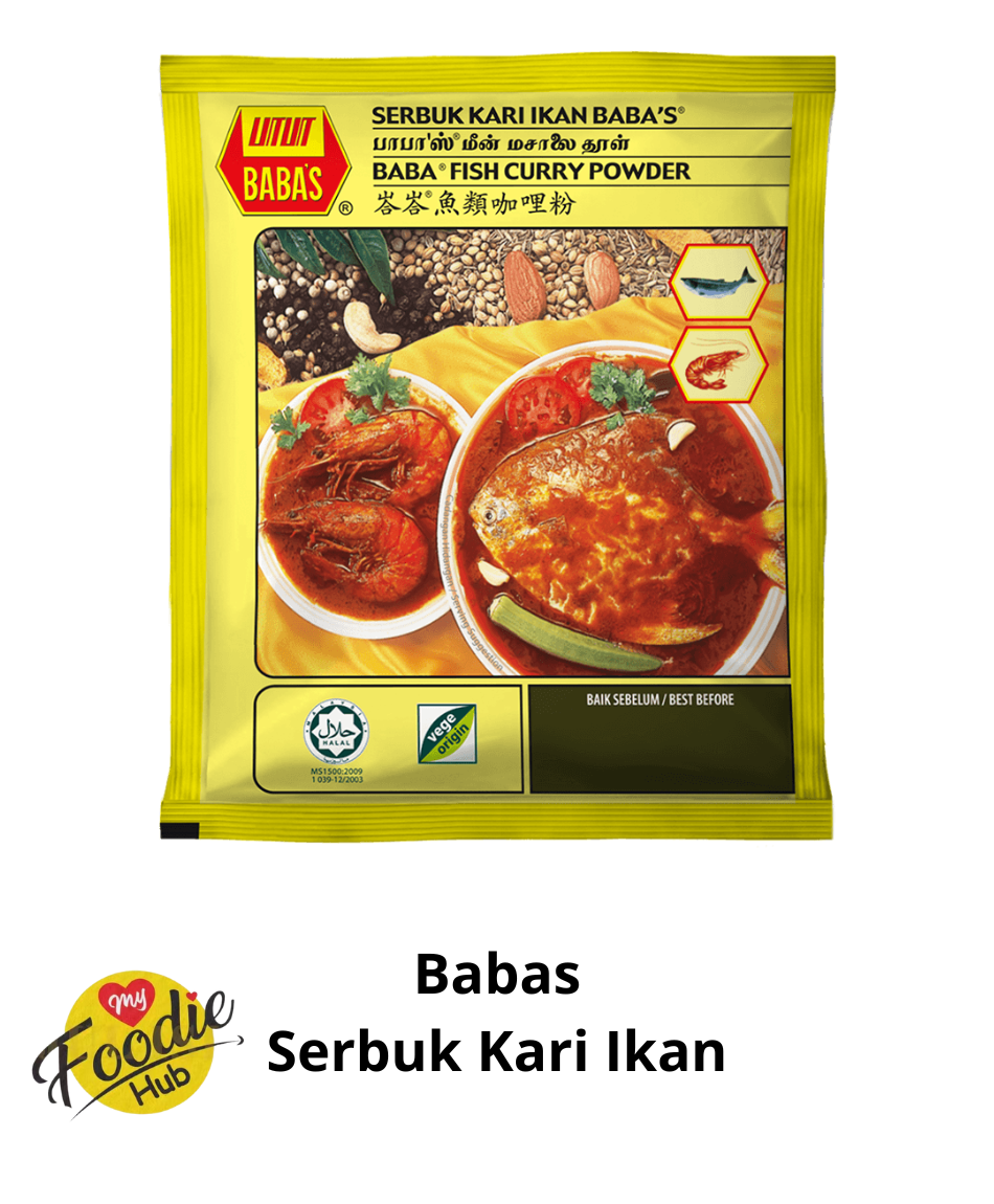 BABAS SERBUK KARI IKAN 1KG (1X10)