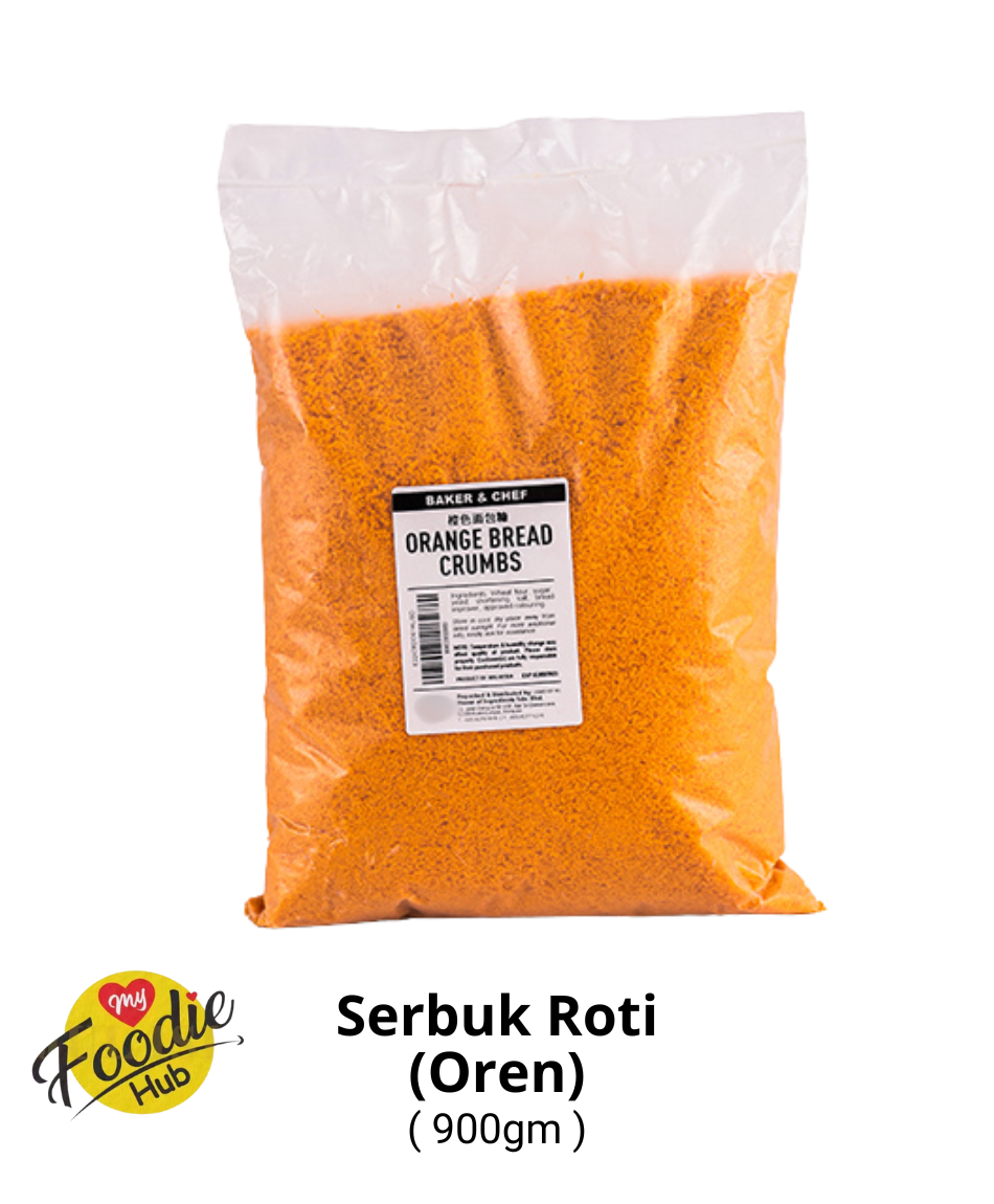 SERBUK ROTI ( OREN ) (1 X900GM )