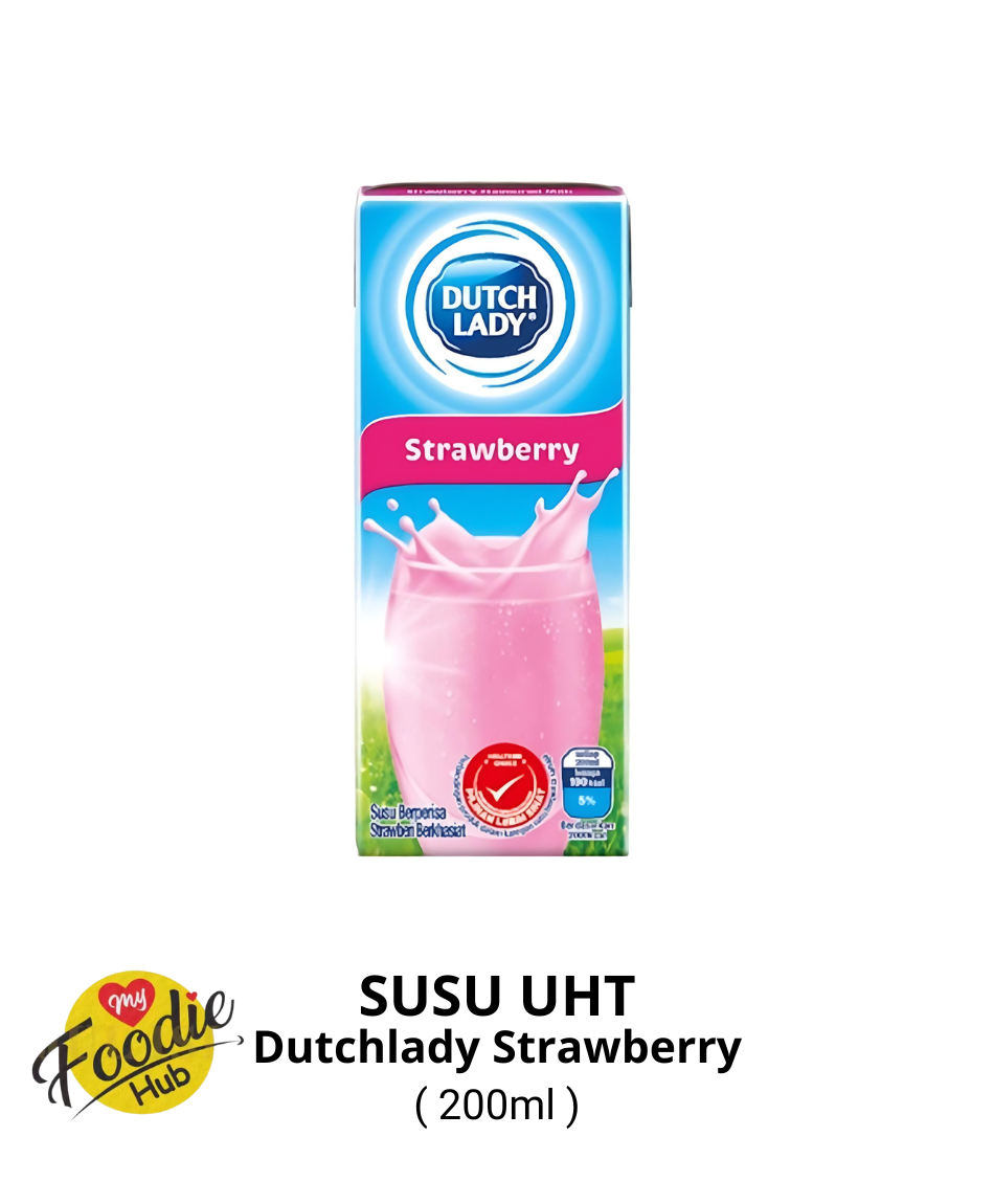 SUSU UHT DUTCHLADY STRAWBERRY 200ML ( 1