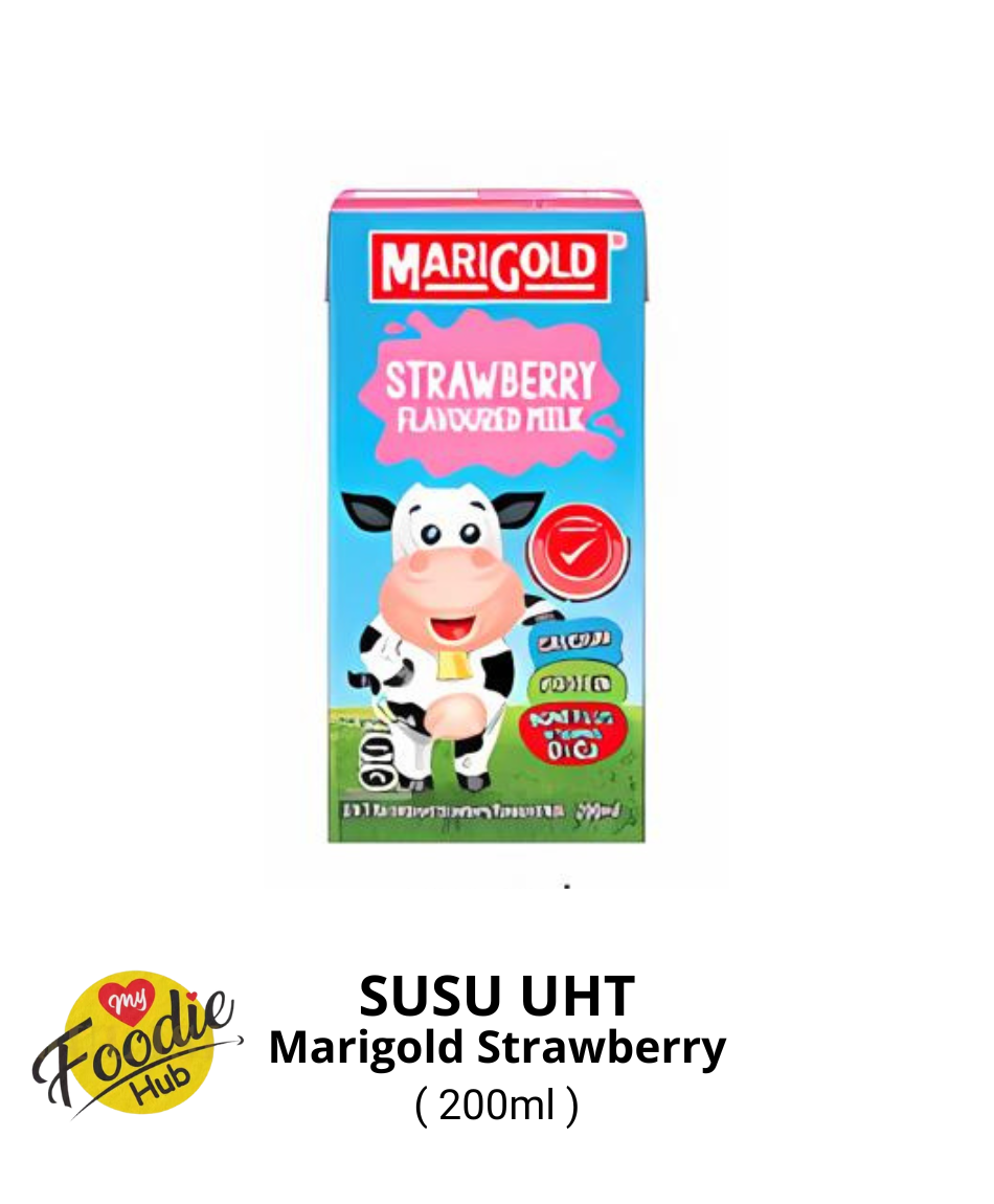 SUSU UHT MARIGOLD STRAWBERRY 200ML