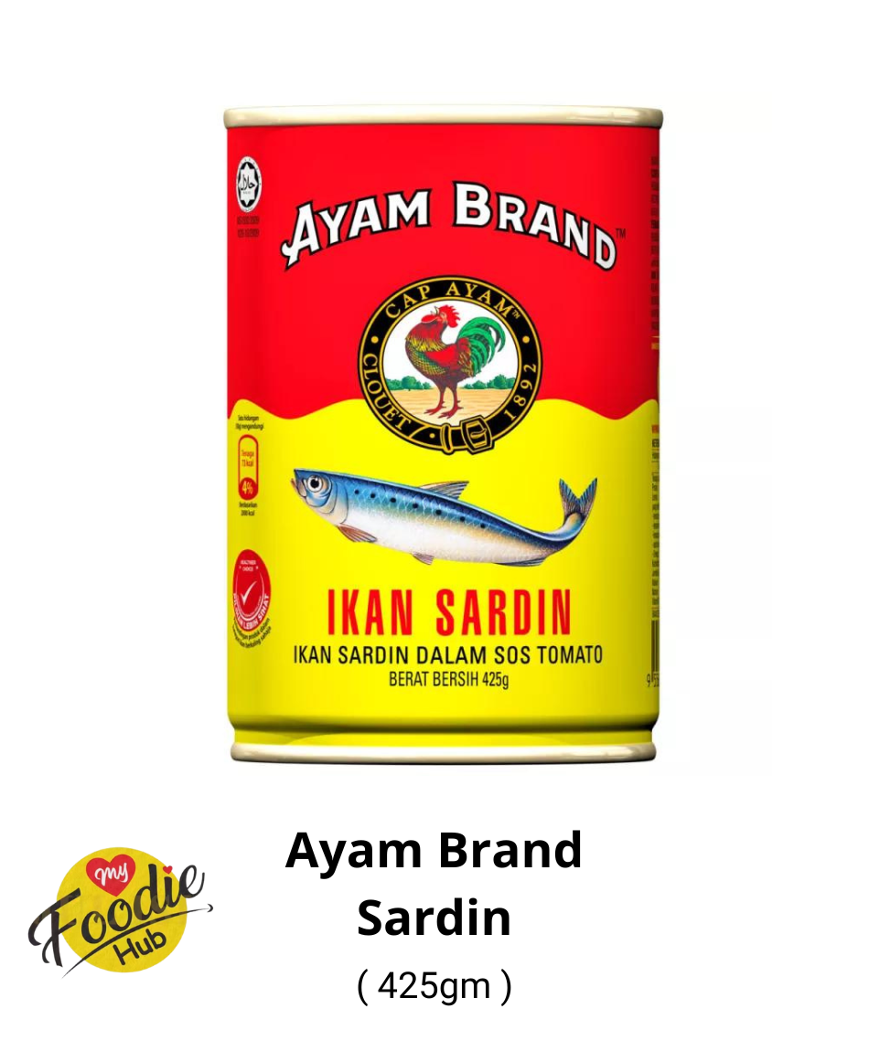 SARDIN AYAM BRAND 425G ( 1CTN X 36 TIN )