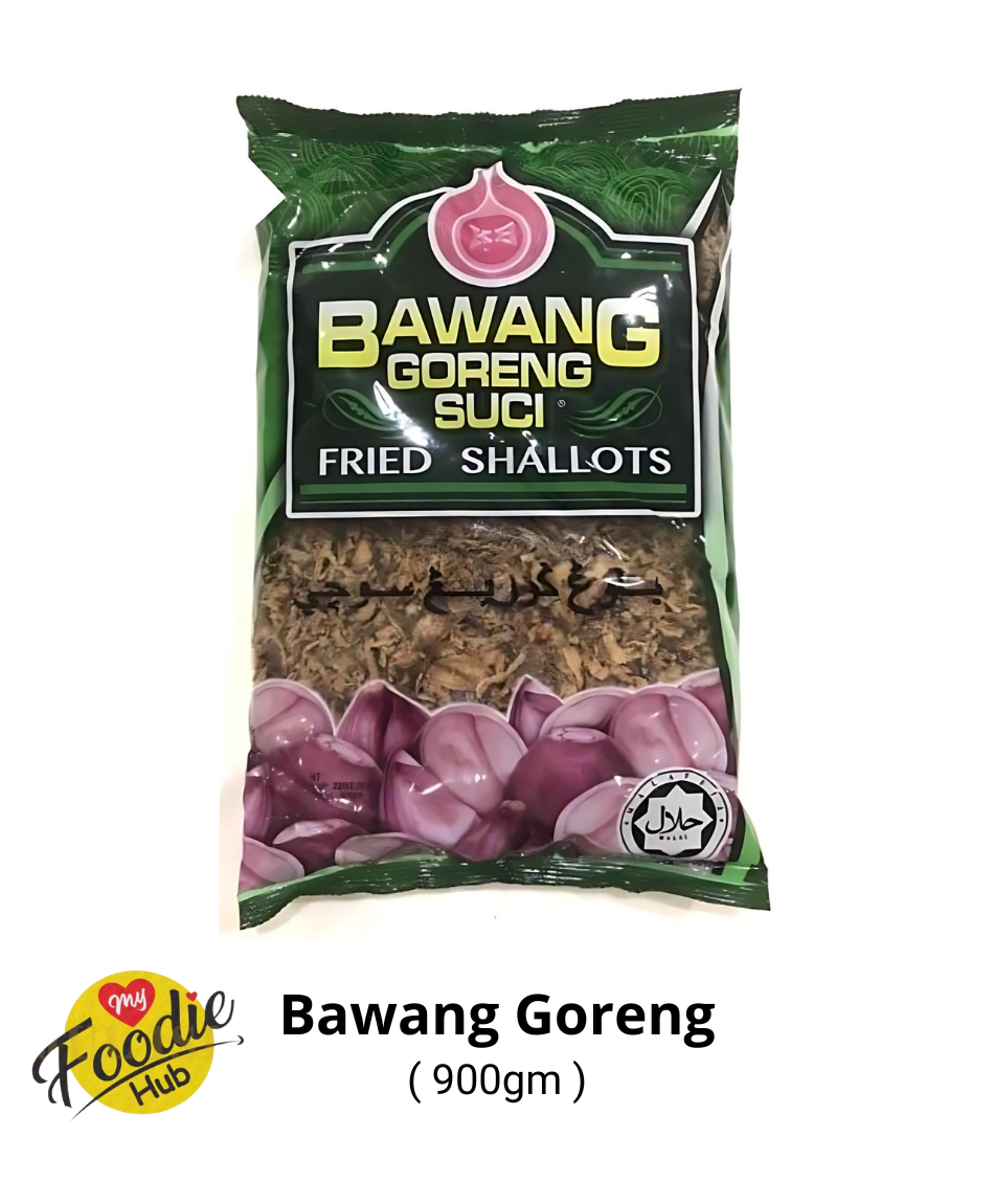 BAWANG GORENG 900GM ( 1X10 PKT )