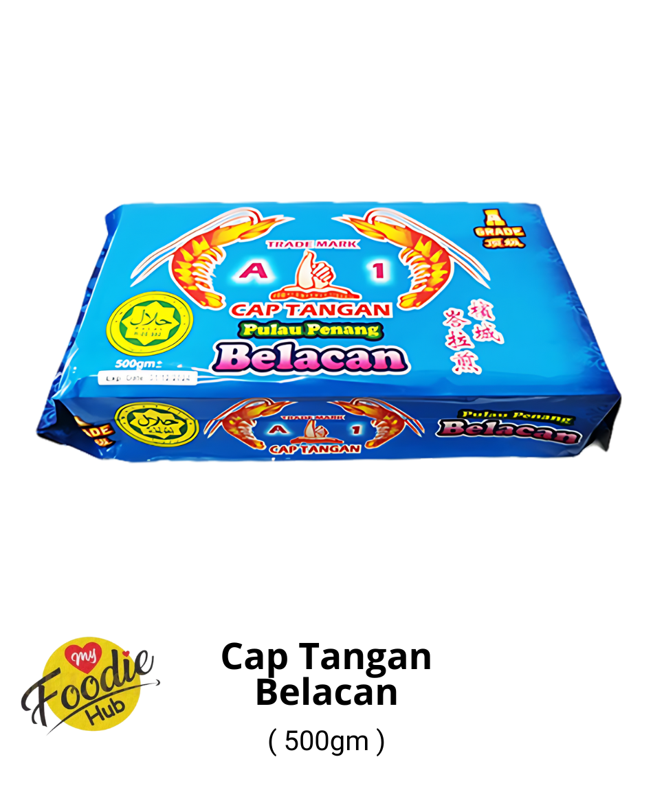 BELACAN CAP TANGAN ( BIRU) 500GM ( 1X50 PKT )