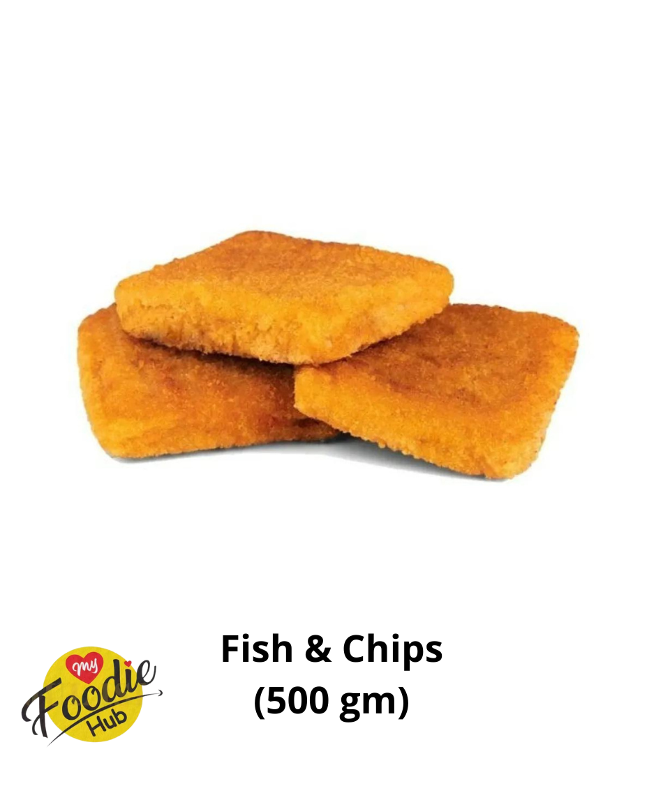 FISH & CHIPS 500GM ( 1 PKT 10 PCS ) ( 1CTN 30