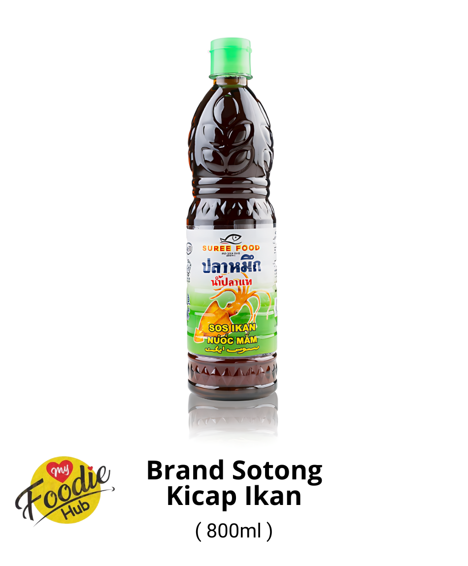 BRAND SOTONG KICAP IKAN 800ML ( 1X12 BOTOL )