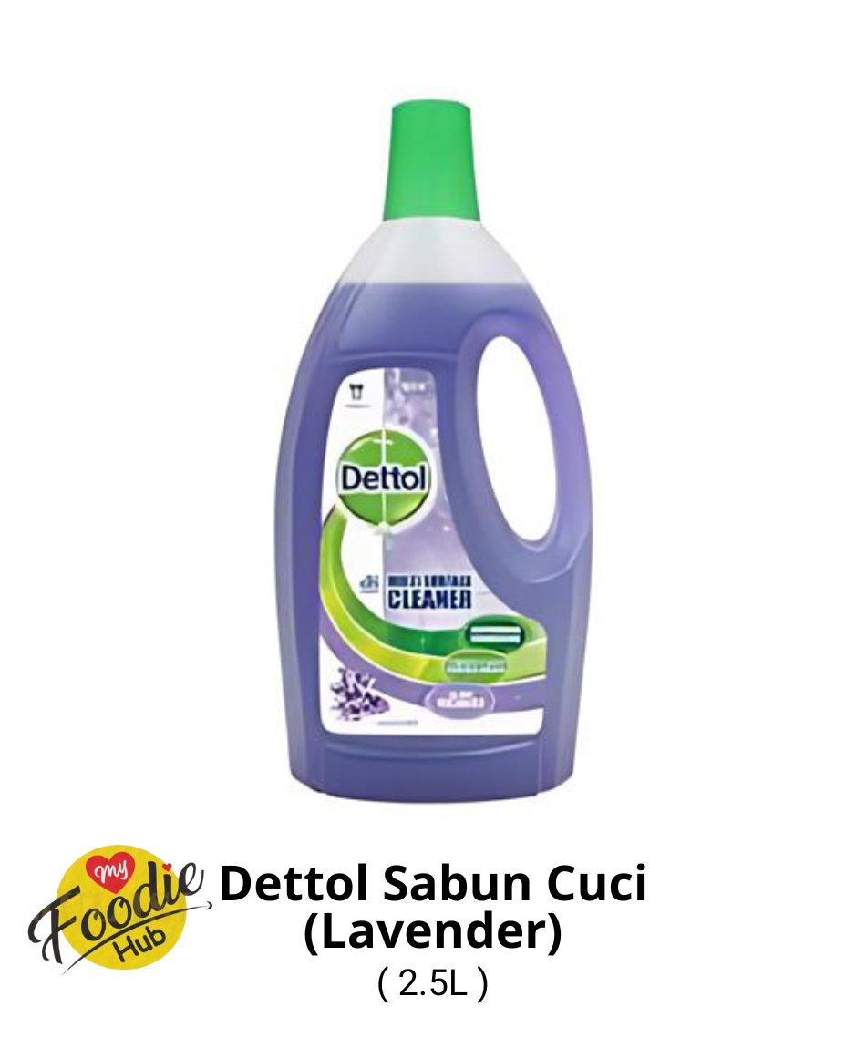 DETTOL SABUN CUCIAN ( LAV ) 2.5L ( 1X6 TONG )