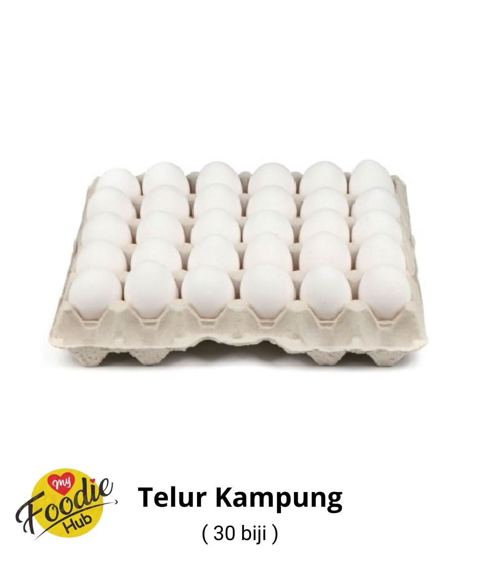 TELUR (Kampung) (C) ( 1 PAPAN 30 BIJI )